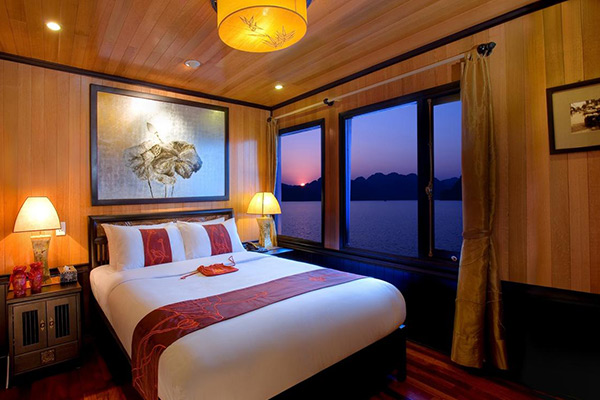 Indochina Sails Cabin, Halong Bay, Vietnam