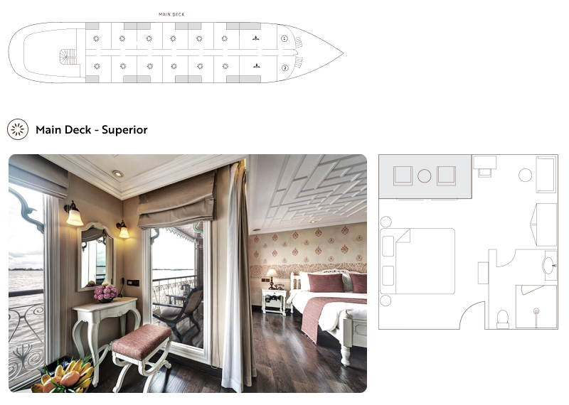 Jahan Heritage Line - Main Deck - Superior