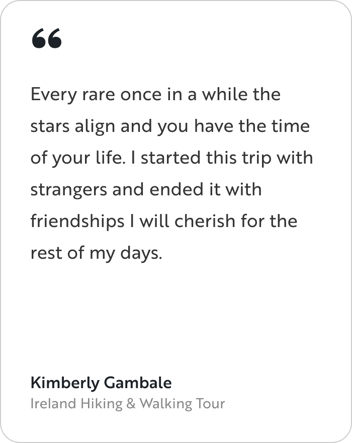 Guest Review of Backroads Trip