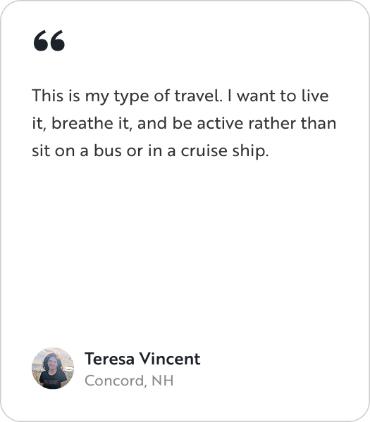 Guest Review of Backroads Trip
