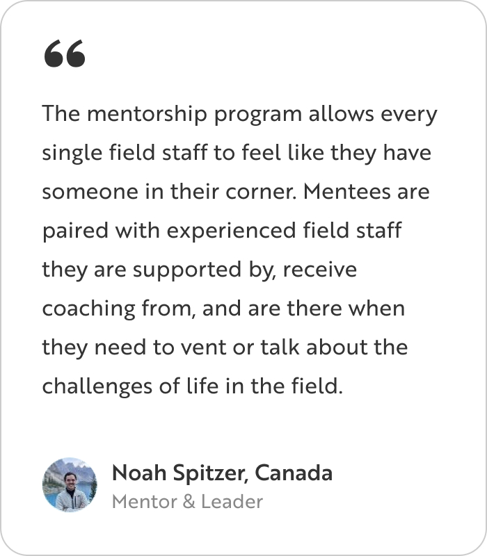 Quote from a mentor