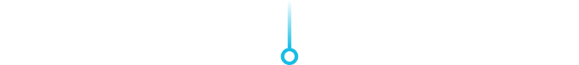 Blue circle with line