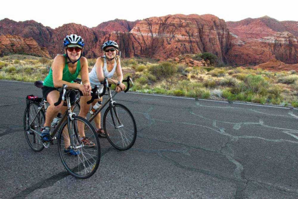 Backroads leaders in Snow Canyon, Utah