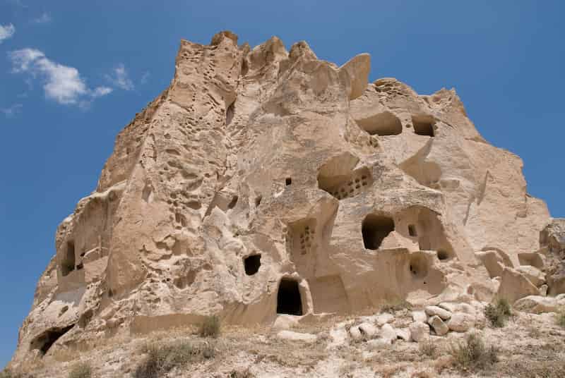 Caves in Cappadocia Turkey