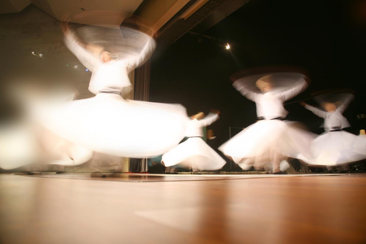 Whirling Dervishes in Cappadocia Turkey
