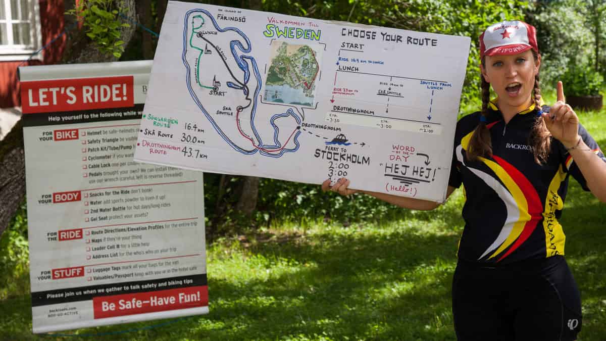 Daily route options for mixed abilities