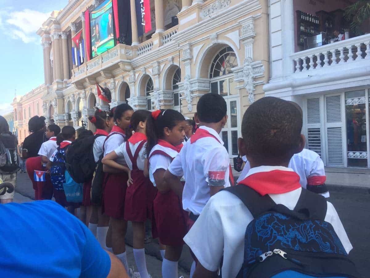 School children in Havana, Cuba