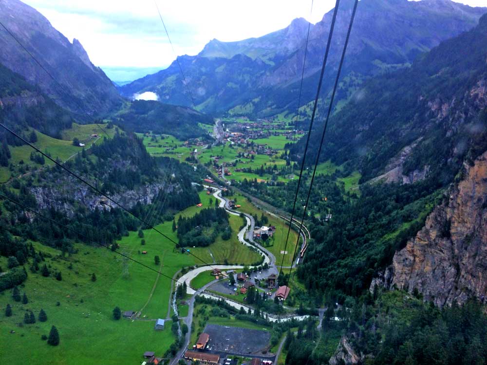 Innere Dorfstrasse Kandersteg Bern Switzerland