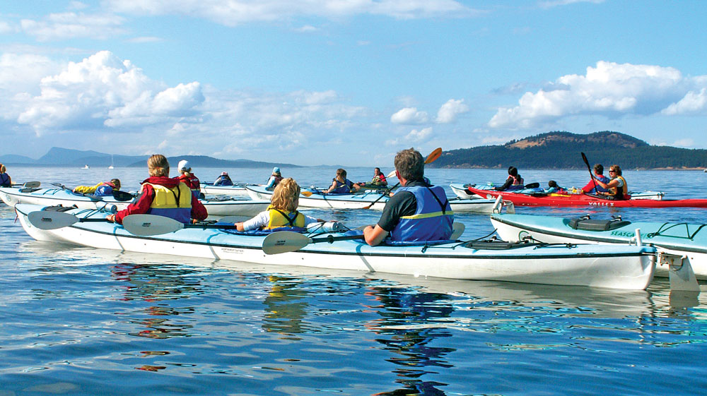 Kayaking with Backroads in the San Juan Islands
