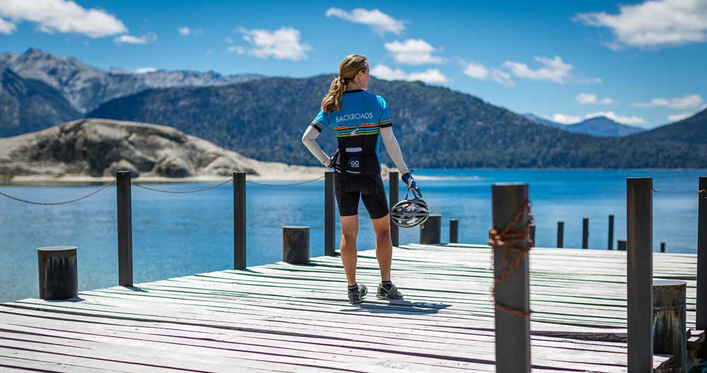 Argentina lakeside biking with Backroads