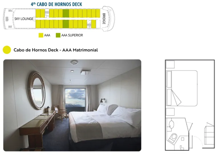 Ventus Australis - Cabo de Hornos Deck - AAA Matrimonial