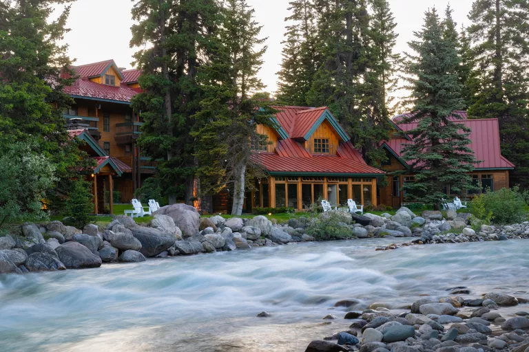 River view of the Post Hotel &amp; Spa