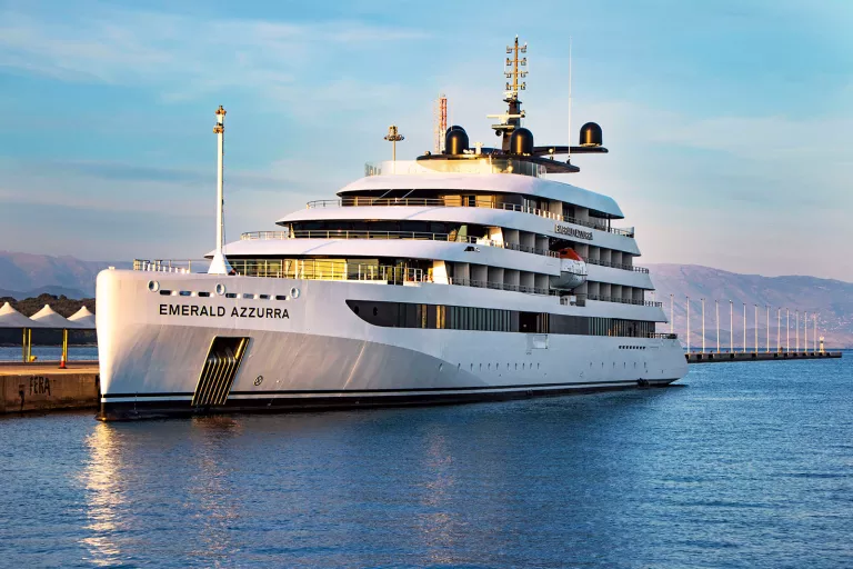 The Emerald Cruise ship.