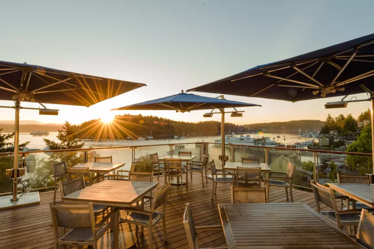 Outdoor Patio Friday Harbor House