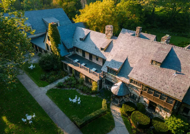 Birds eye view of the Troutbeck Manor