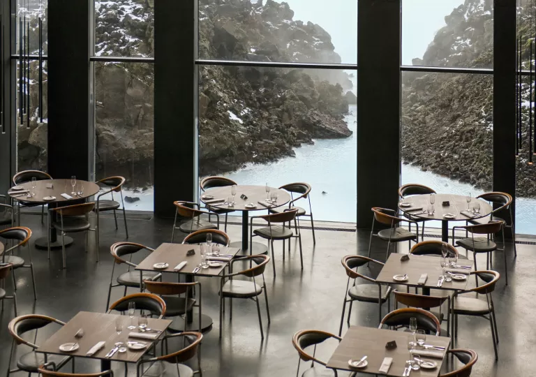Hotel dining room