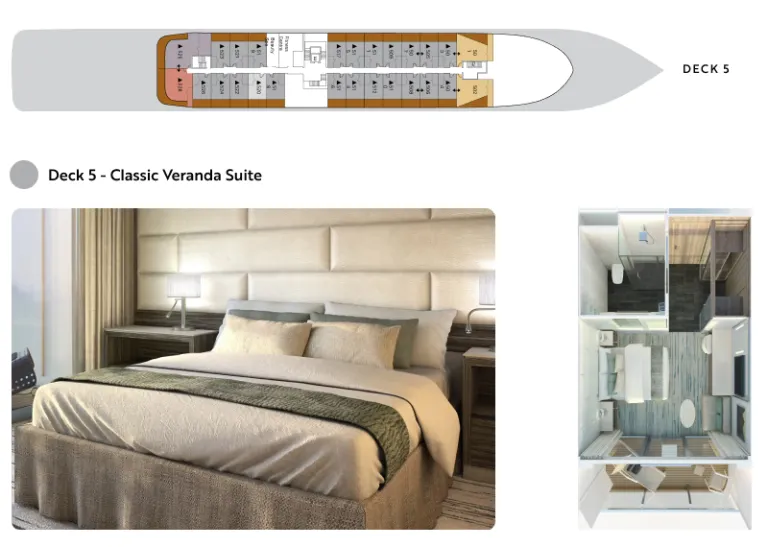 Silver Origin room Classic Veranda Suite