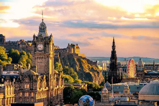 Scotland Bike Tour Edinburgh City