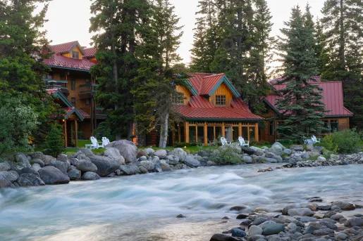 River view of the Post Hotel & Spa