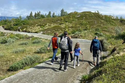 Family Walking Path