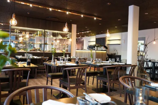 Hotel dining room