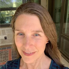 Woman smiling