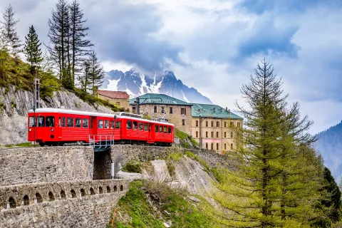 Train Swiss Alps