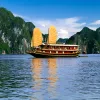 Vietnamese Sailboat in the Gulf