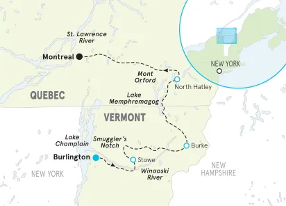 Vermont to Quebec Bike Tour mp