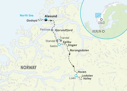 Norway map