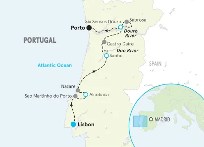 Portugal map