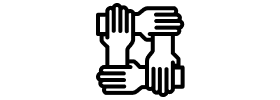 Four hands icon